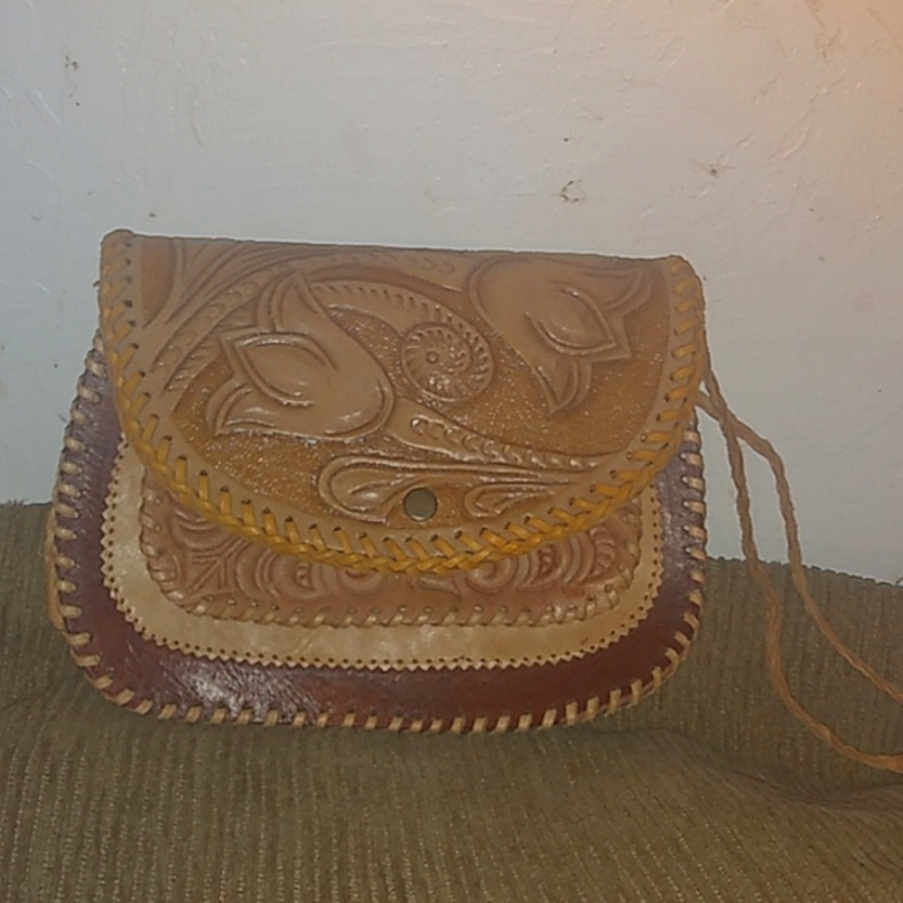 Gorgeous Vintage nwot leather purse